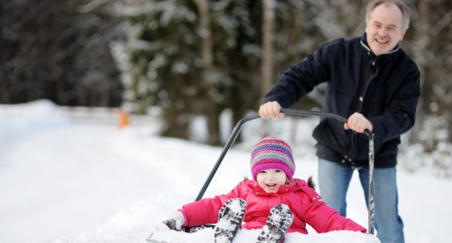 10 plaisirs d’hiver à partager avec vos petits-enfants