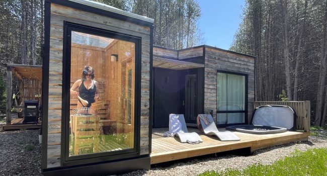 Escapade bien-être : 3 minichalets spa au Québec