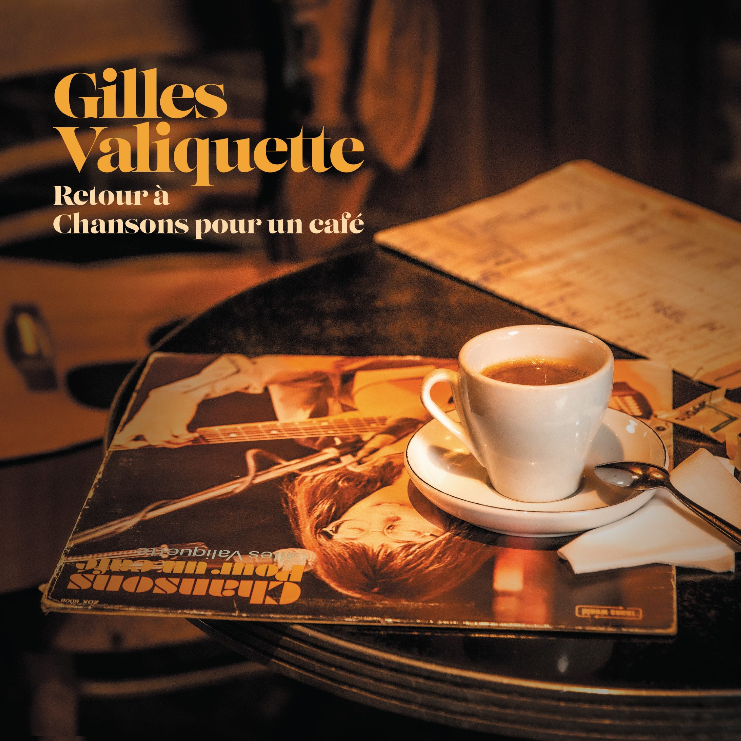 L’album « Retour à Chansons pour un café » est une redécouverte du 33 tours qui a propulsé la carrière de Gilles Valiquette.